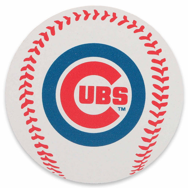 Chicago Cubs Baseball Wood Magnet