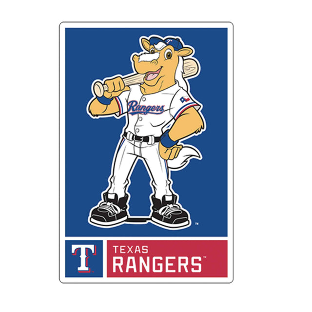 Rangers Captain Mascot Wood Magnet