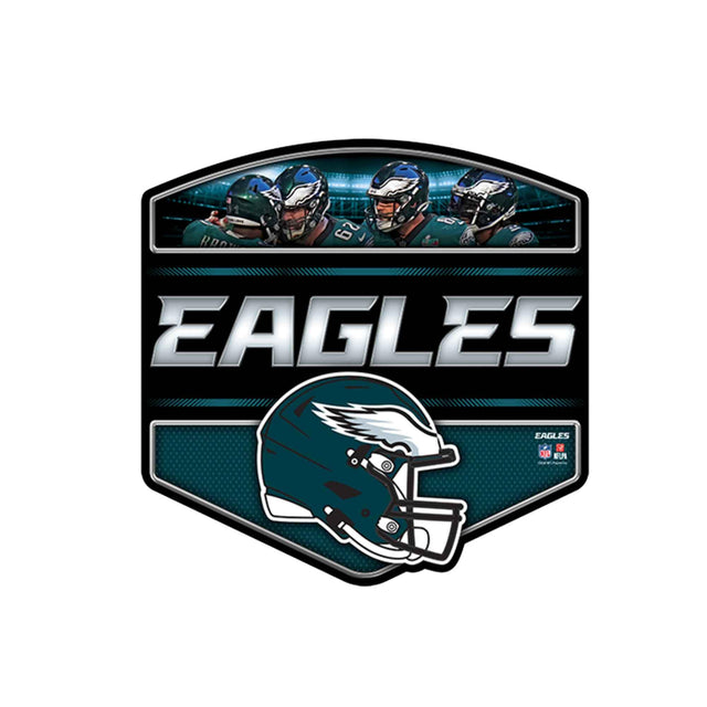 NFL Philadelphia Eagles Huddle Knockout Metal Sign