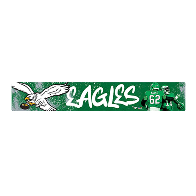 NFL Philadelphia Eagles Urban Graffiti Metal Sign