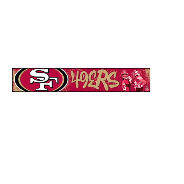 NFL San Francisco 49ers Urban Graffiti Metal Sign