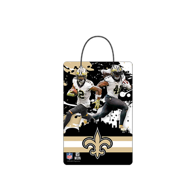 New Orleans Saints City Skyline Hanging X-Metal