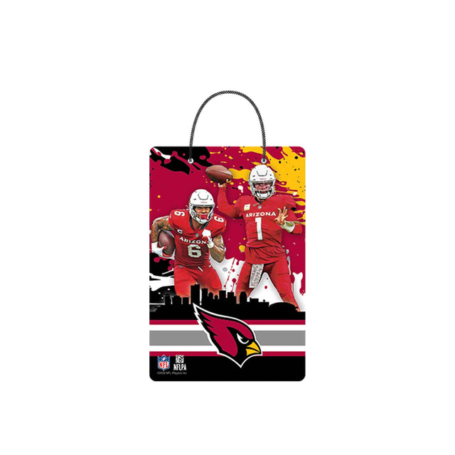 Arizona Cardinals City Skyline Hanging X-Metal