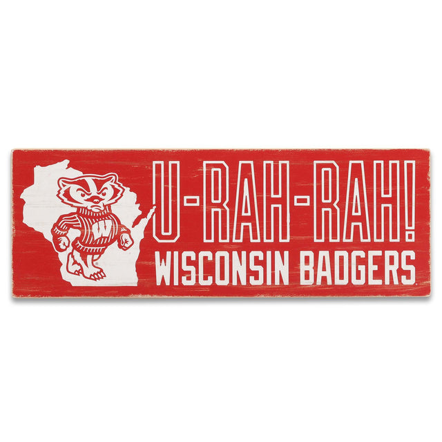 Wisconsin Badgers Traditions Wood Sign