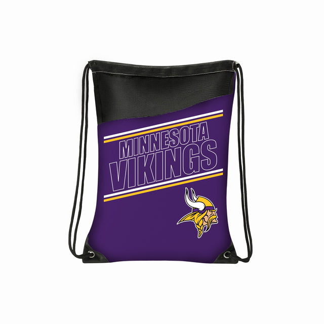 Mochila de estilo inclinado de los Minnesota Vikings