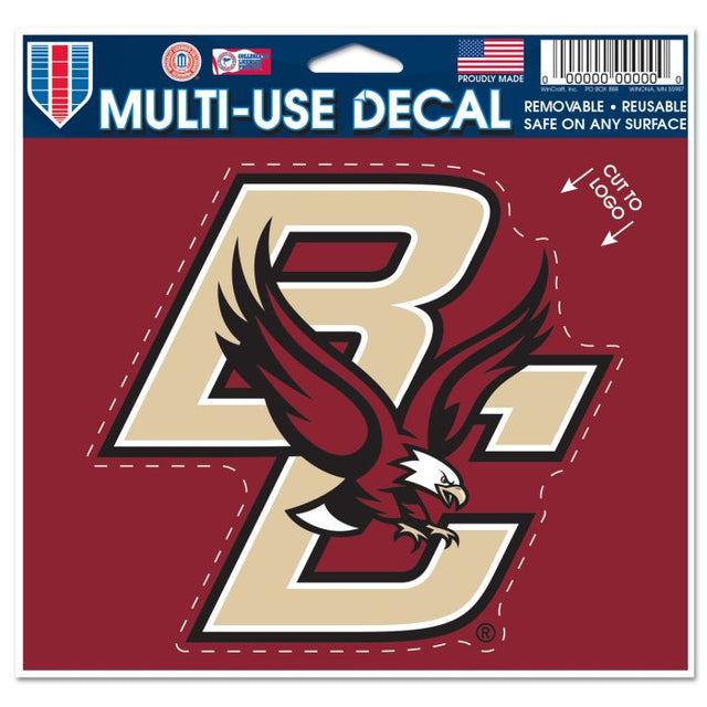 Calcomanía multiusos de Boston College Eagles: logotipo recortado de 5" x 6"