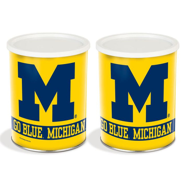 Michigan Wolverines Gift Tin 1 Gallon