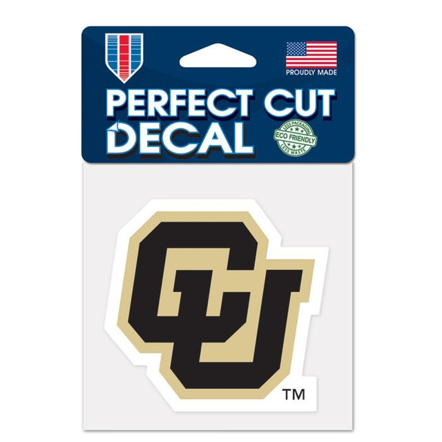Colorado Buffaloes Perfect Cut Color Decal 4" x 4"