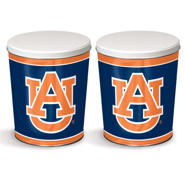 Auburn Tigers Gift Tin tapered 3 gallon