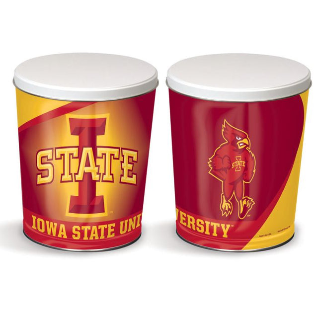 Iowa State Cyclones Gift Tin tapered 3 gallon