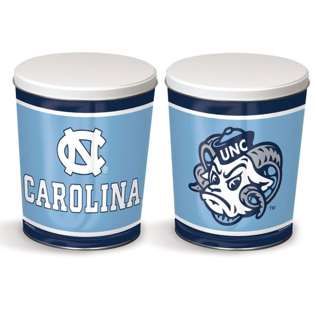 North Carolina Tar Heels Gift Tin tapered 3 gallon