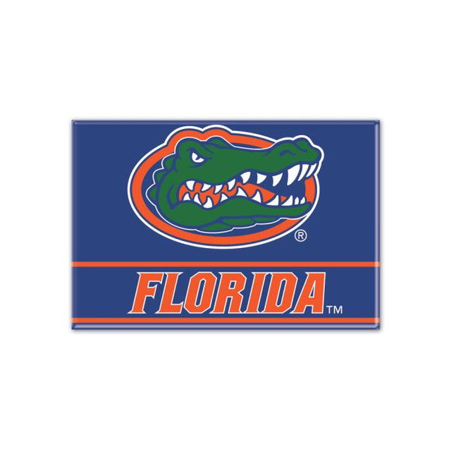 Imán de metal de los Florida Gators de 2,5" x 3,5"