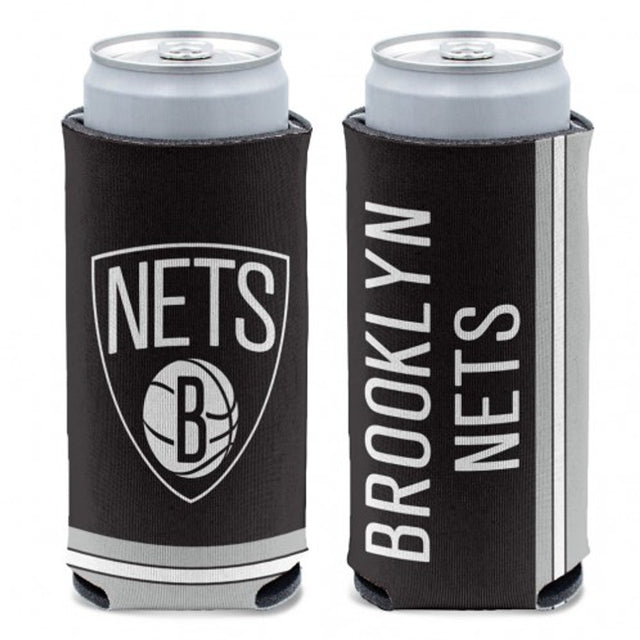 Enfriador de latas de los Brooklyn Nets con diseño de lata delgada