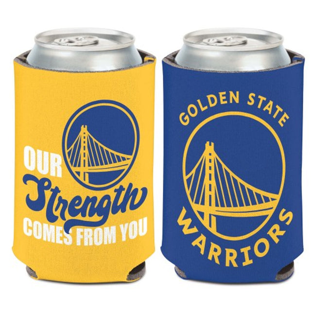 Diseño del eslogan de la lata de los Golden State Warriors