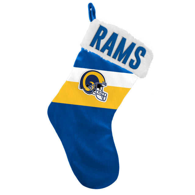 Medias navideñas básicas de los Rams de Los Ángeles