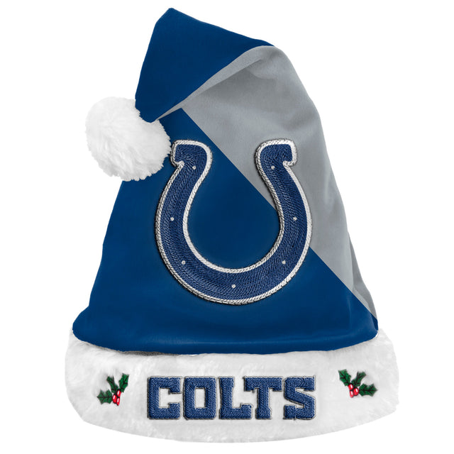 Gorro de Papá Noel básico de los Indianapolis Colts 2020