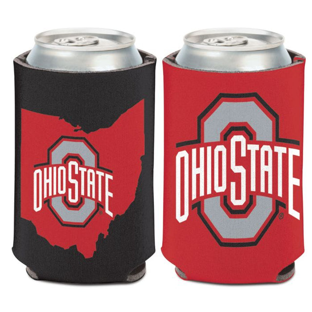 Ohio State Buckeyes STATE SHAPE Can Cooler 12 oz.