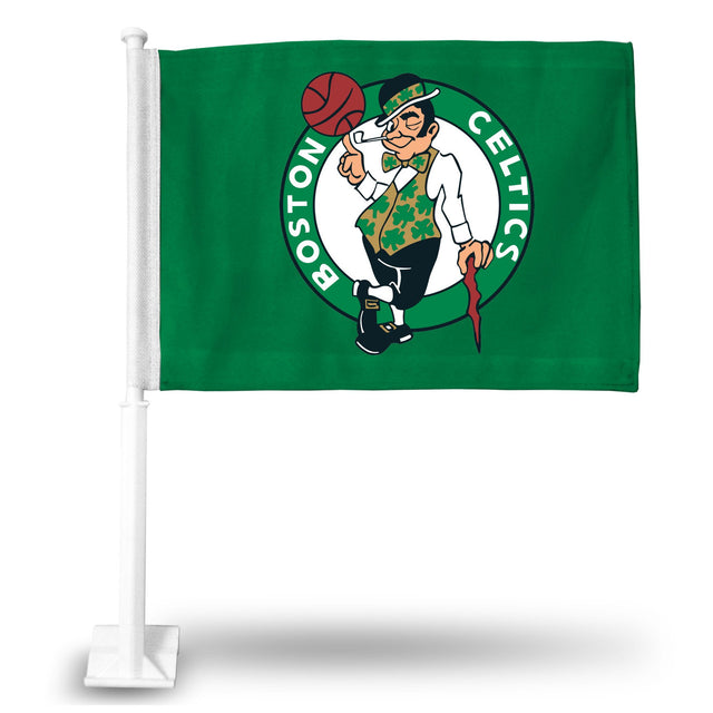 Bandera de los Boston Celtics en estilo de automóvil