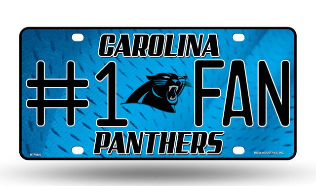 Matrícula de los Carolina Panthers n.° 1 Fan