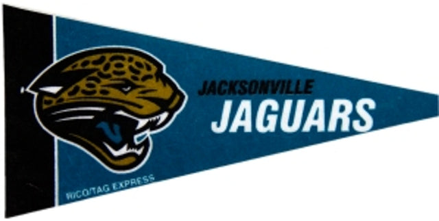 Juego de banderines de los Jacksonville Jaguars en miniatura de 8 piezas