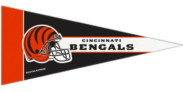 Juego de banderines de los Cincinnati Bengals en miniatura de 8 piezas