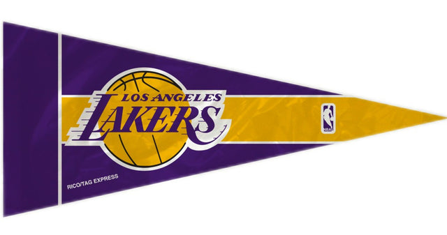 Mini juego de banderines de Los Angeles Lakers de 8 piezas
