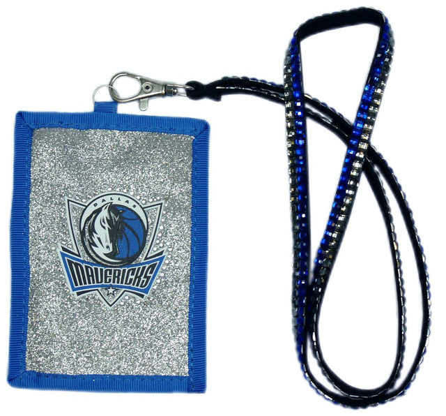 Cartera con cordón de cuentas de los Dallas Mavericks