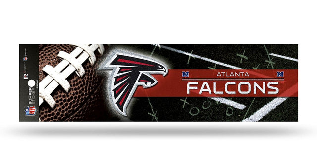 Calcomanía para parachoques con purpurina de los Atlanta Falcons