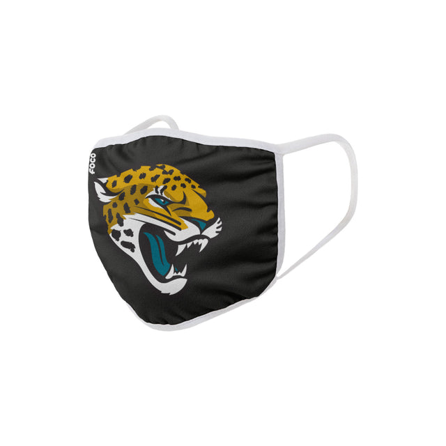 Funda protectora para la cara de los Jacksonville Jaguars con logotipo grande