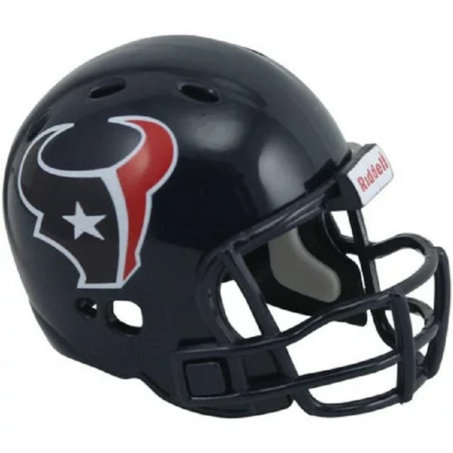 Casco Riddell Pocket Pro VSR4 de los Houston Texans