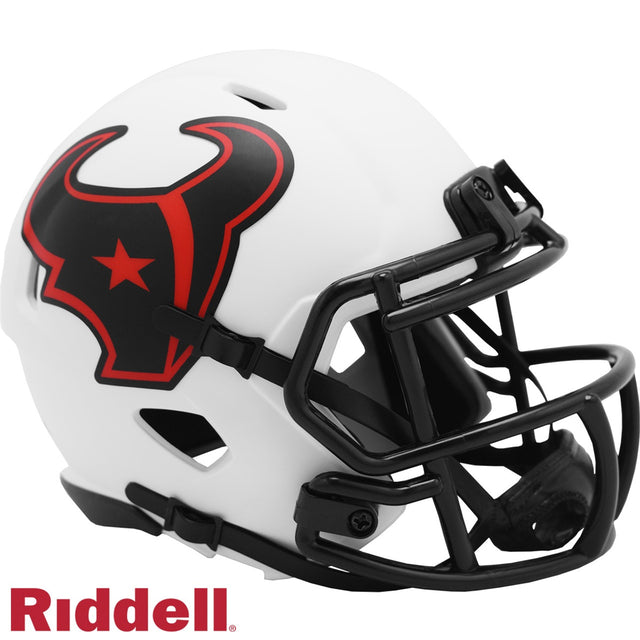 Réplica de casco de los Houston Texans Riddell Mini Speed Style Lunar Eclipse Alternate