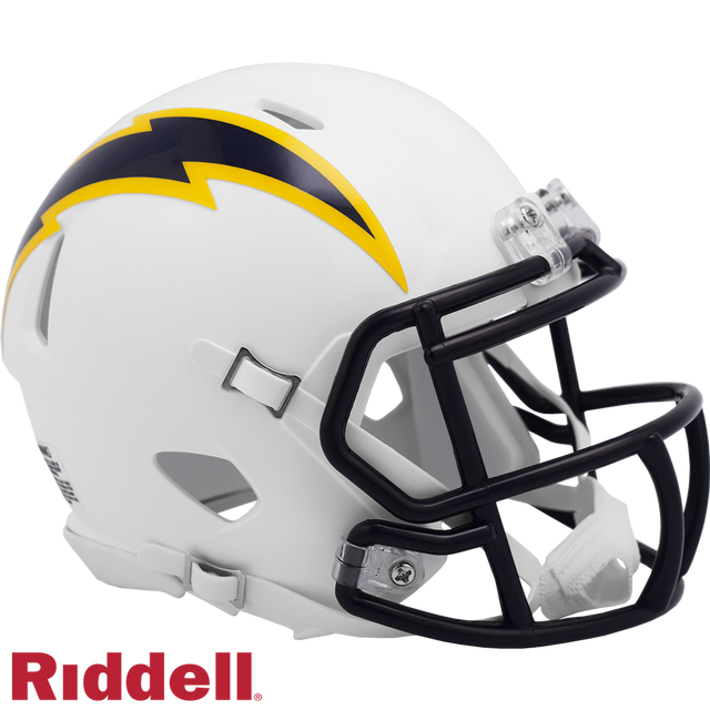 Casco Riddell Replica Mini Speed Style de Los Angeles Chargers, color azul marino