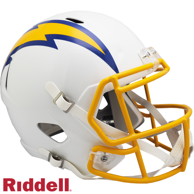 Casco Riddell de Los Angeles Chargers réplica tamaño completo Speed Style color Rush Royal