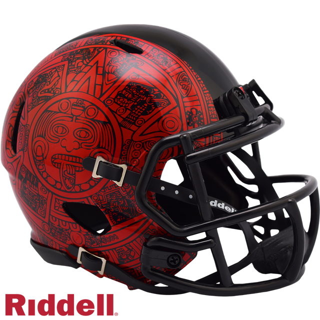 Réplica del casco San Diego State Aztecs Riddell Mini Speed Style