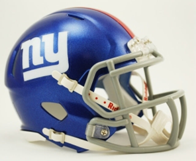 Mini casco Speed de los New York Giants