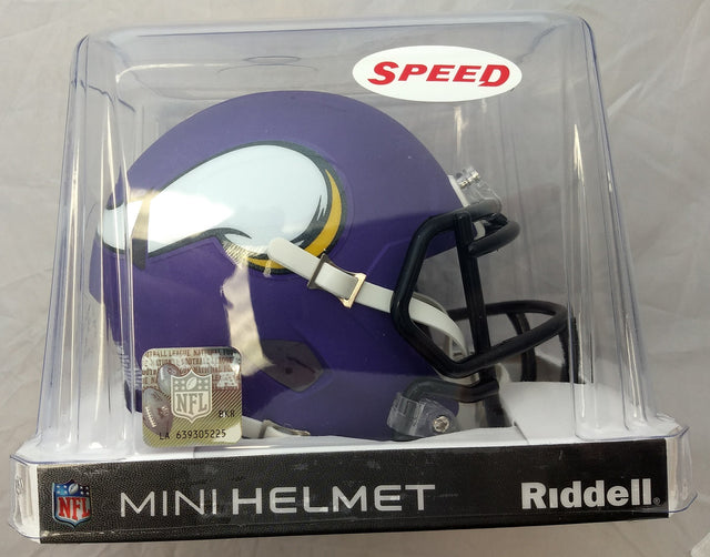 Casco Speed Mini de los Minnesota Vikings