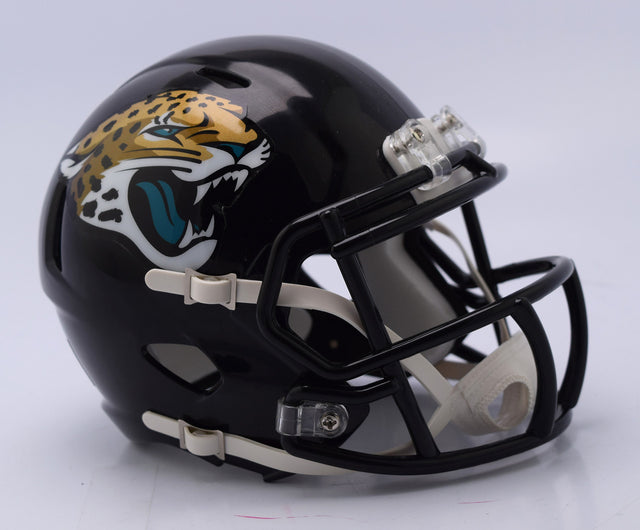 Réplica del casco de los Jacksonville Jaguars Riddell Mini Speed Style 2018