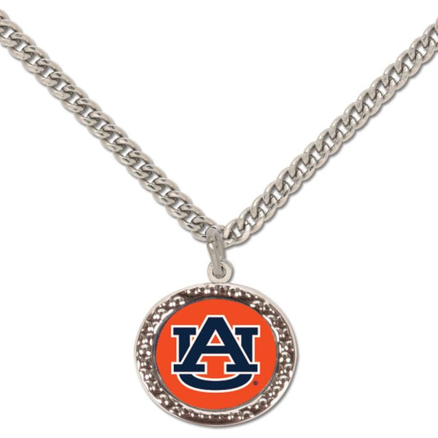 Auburn Tigers Necklace w/Charm Jewelry Card