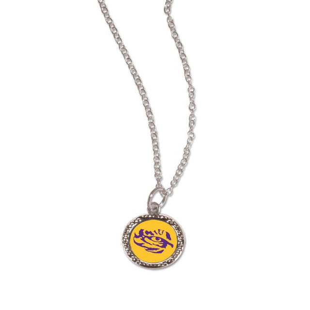 LSU Tigers Bracelet w/Charm Jewelry Carded