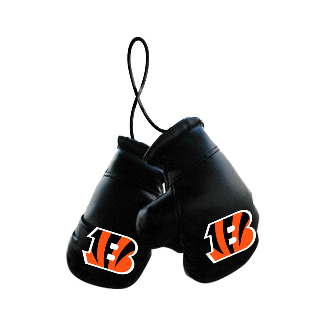 Guantes de boxeo de los Cincinnati Bengals en miniatura