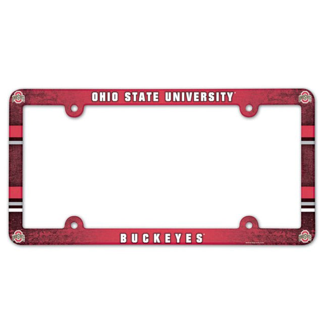 Ohio State Buckeyes Lic Plate Frame Full Color
