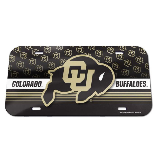 Colorado Buffaloes License Plate