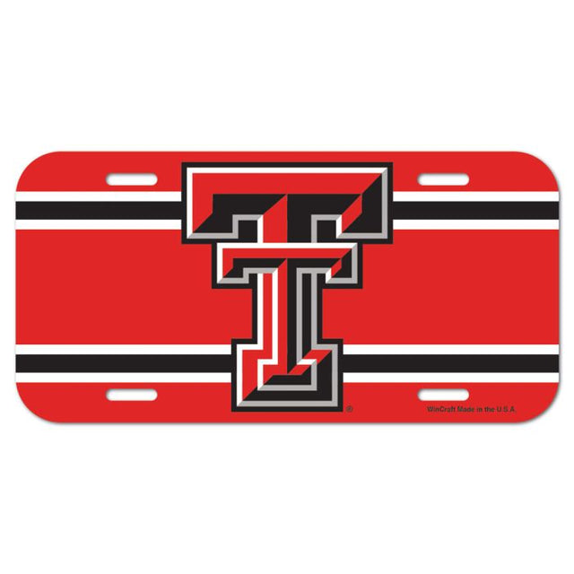 Texas Tech Red Raiders License Plate