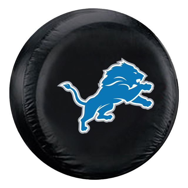 Detroit Lions Tire Cover Large Size Black CO
