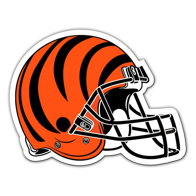Imán para coche de los Cincinnati Bengals, diseño de casco de 12"