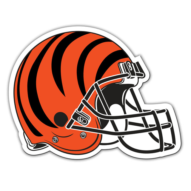 Imán para coche de los Cincinnati Bengals, diseño de casco de 8"