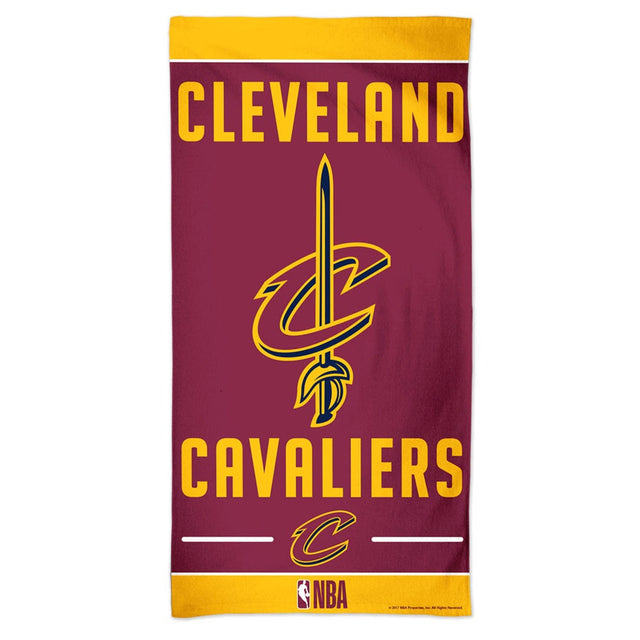 Toalla Cleveland Cavaliers 30x60 estilo playa