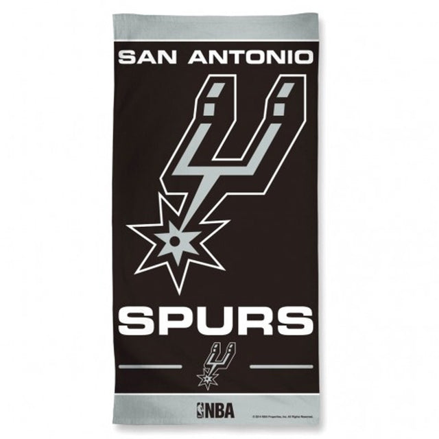 Toalla de los San Antonio Spurs de 30 x 60 cm, estilo playero