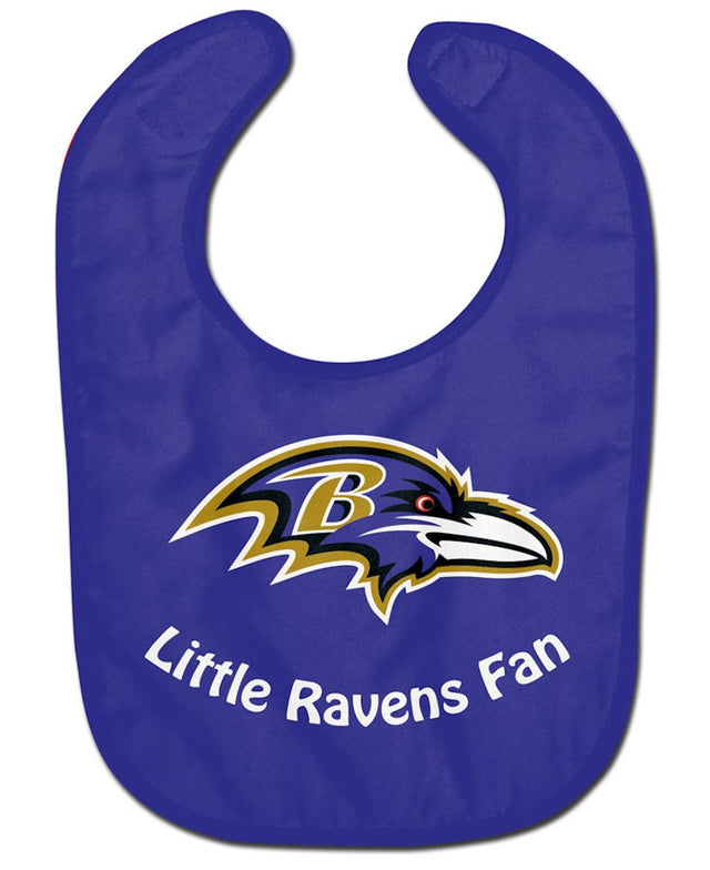 Babero para bebé All Pro Little Fan de los Baltimore Ravens