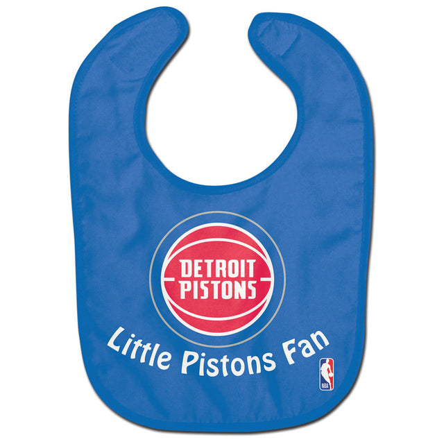 Babero para bebé de los Detroit Pistons, estilo profesional